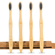 Eco-Friendly Bamboo Toothbrush Set